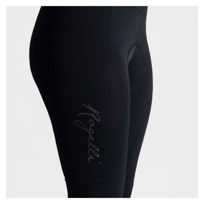 Cuissard Long Velo Avec Bretelless Avec Peau Rogelli Essential - Femme - Noir