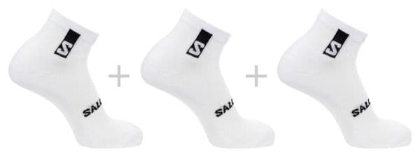 Salomon Everyday Ankle 3-Pair Socks White Unisex