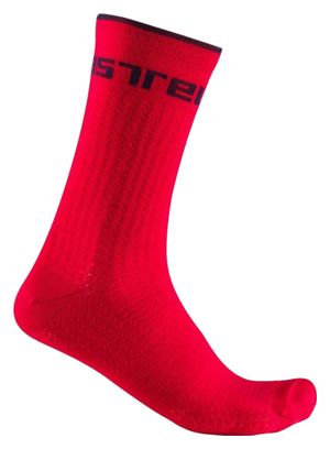 Socken Castelli Distanza 20 Rot