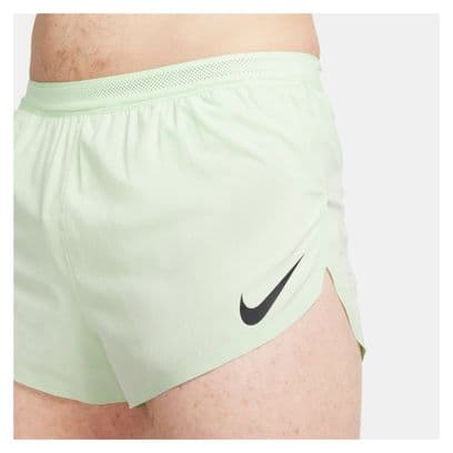 Nike Dri-Fit ADV Aeroswift 2in Green split shorts