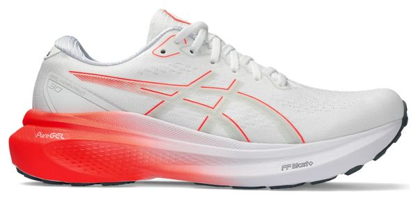 Chaussures de Running Asics Gel Kayano 30 Blanc Rouge