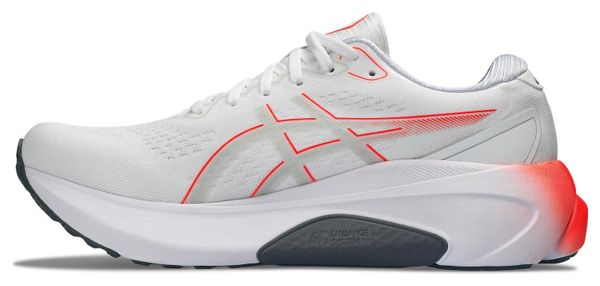 Chaussures de Running Asics Gel Kayano 30 Blanc Rouge