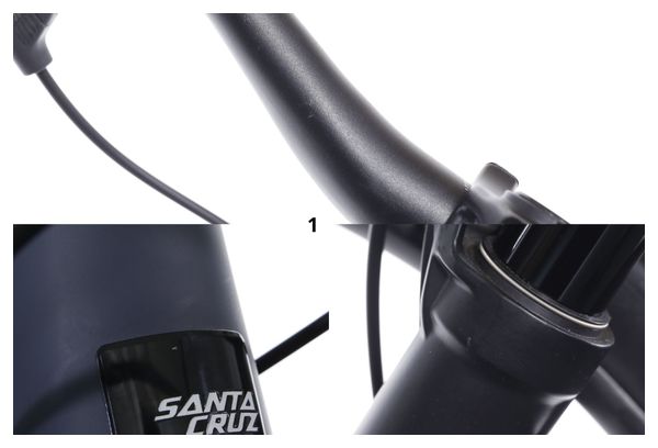 Produit Reconditionné - VTT Tout-Suspendu Santa Cruz Megatower Carbon C Sram GX Eagle 12V Bleu 2022