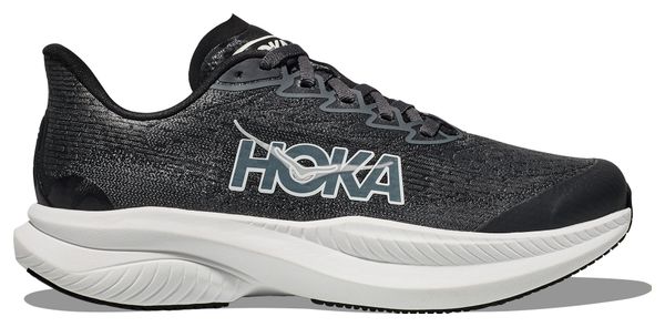 Hoka One One Mach 6 Youth Schwarz Weiß Kinder Running Schuhe