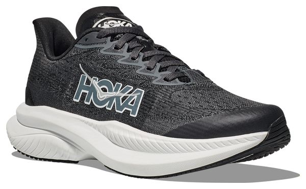 Hoka One One Mach 6 Youth Schwarz Weiß Kinder Running Schuhe