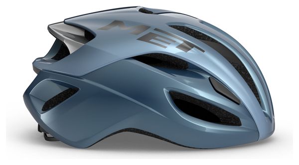 Straßenhelm MET Rivale Mips Blau/Silber