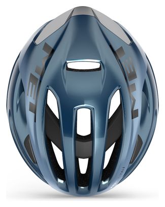 Straßenhelm MET Rivale Mips Blau/Silber