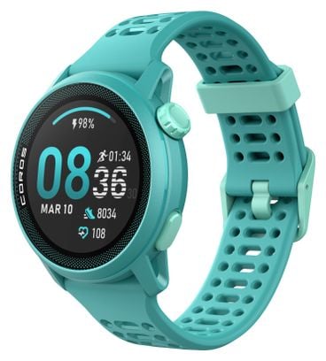 Coros Pace 3 GPS Watch Silicone Band Emerald Green