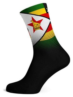 Paire de Chaussettes - Zimbabwe Black Flag Socks