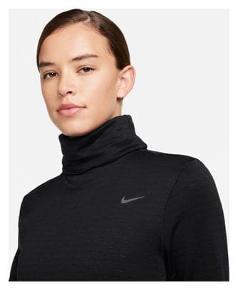 Nike Therma-FIT Swift Black Women's 1/2 zip thermal top