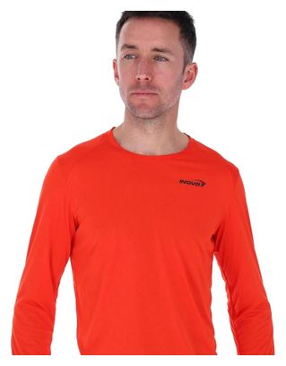 Maillot manches longues Inov-8 Performance Rouge Homme