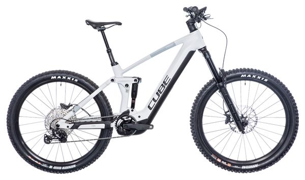 Produit Reconditionné - VTT Électrique Tout-Suspendu Cube Stereo Hybrid 160 HPC SLX 750 27.5 Shimano Deore/XT 12V 750 Wh 27.5'' Blanc Mat 2023