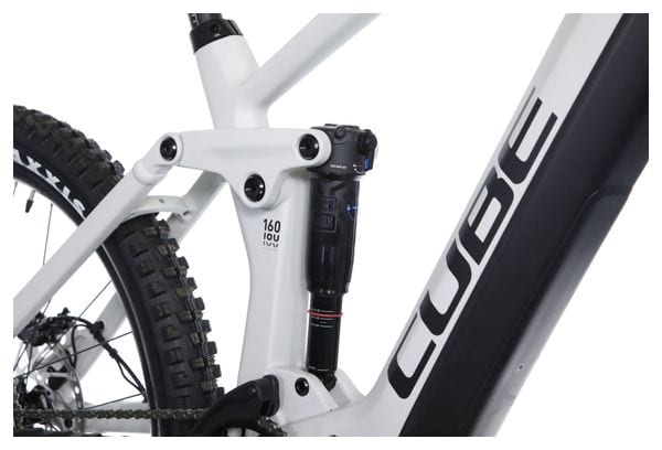 Produit Reconditionné - VTT Électrique Tout-Suspendu Cube Stereo Hybrid 160 HPC SLX 750 27.5 Shimano Deore/XT 12V 750 Wh 27.5'' Blanc Mat 2023