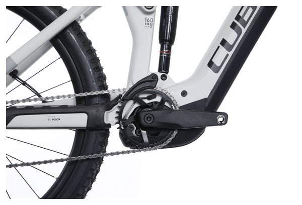 Produit Reconditionné - VTT Électrique Tout-Suspendu Cube Stereo Hybrid 160 HPC SLX 750 27.5 Shimano Deore/XT 12V 750 Wh 27.5'' Blanc Mat 2023