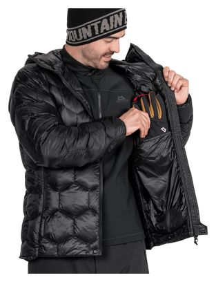 Mountain Equipment Xenith Hooded Down Jacket, Black, Men's