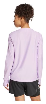 Adidas Performance Own the Run Dames Trui Lange Mouw Roze