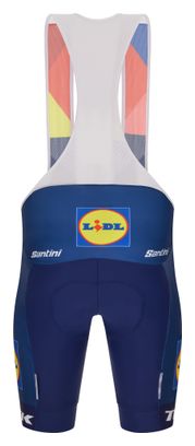 Heren Santini Team Lidl-Trek 2025 Bib Short Blauw