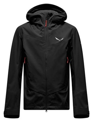 Salewa Ortles Gore-Tex 3L waterdichte jas voor heren, zwart