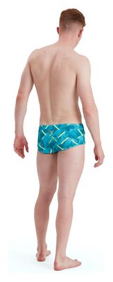 Speedo Allover Swimsuit 17cm Blue/Green