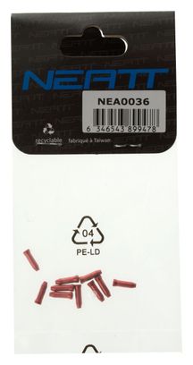 NEATT Gear Cable End Caps - Red