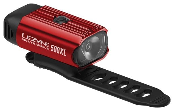 Lezyne Hecto Drive 500XL Voorlamp Rood