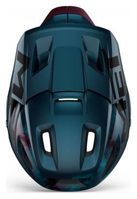 MET Parachute MCR Mips Full Face Helmet Blue Indigo Mat