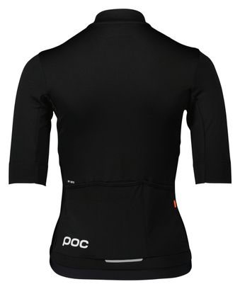 Damen Kurzarmtrikot Poc Thermal Lite Uranium Schwarz