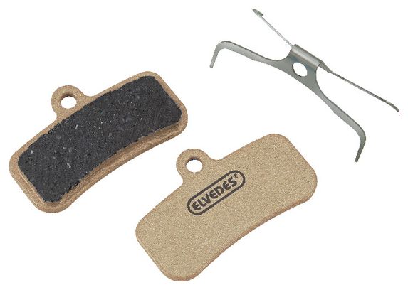 Pair of Elastic Metal Brake Pads For Shimano BR-M810 / BR-M640