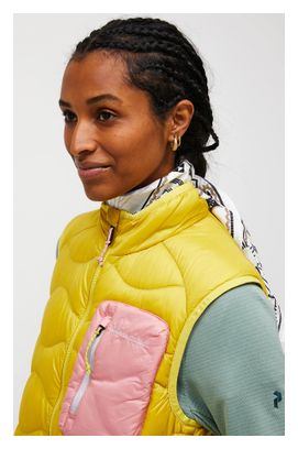 Piumino senza maniche Peak Performance Helium Utility Down  Giallo Donna