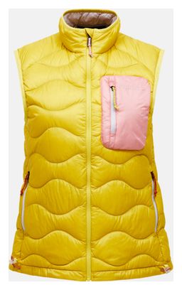 Piumino senza maniche Peak Performance Helium Utility Down  Giallo Donna