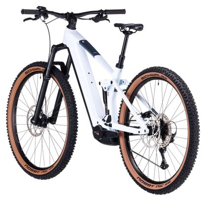 Cube Stereo Hybrid 140 HPC Pro 625 Electric Full Suspension MTB Shimano Deore 11S 625 Wh 29'' Frost White 2023