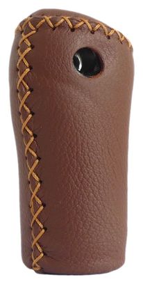 GAZELLE Grips Droite 88 Mm - Cuir Aero Marron