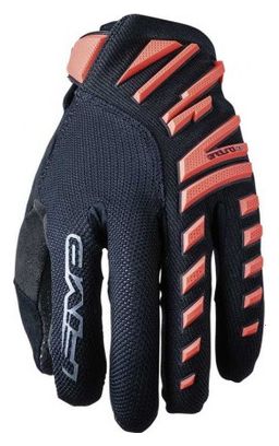 Paar Five Enduro Air Long Gloves Fluorescent Red / Black