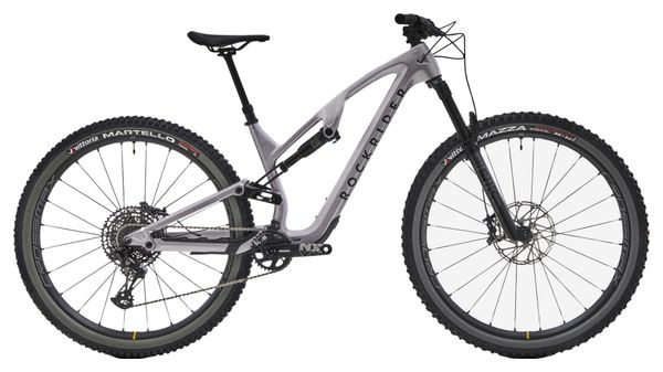 VTT Tout-Suspendu Rockrider Feel 900 S Sram NX 12V 29'' Gris 2024