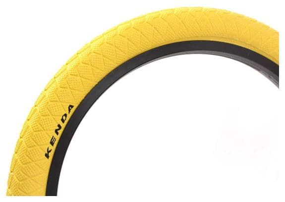 PNEUS BMX jaune 20  x 1 95  KENDA