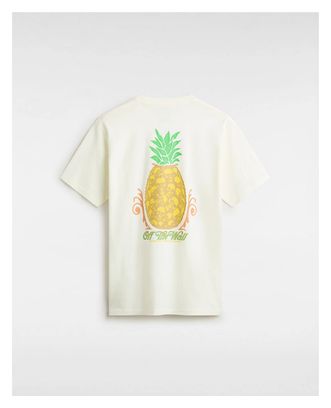 Vans Pineapple Skull T-Shirt Weiß / Gelb