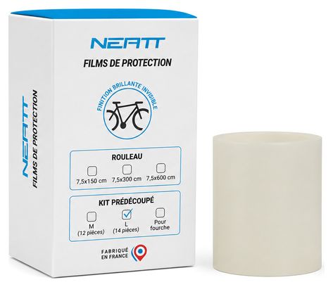 Film de Protection Neatt Kit Prédécoupé pour Cadre (Brillant Transparent)