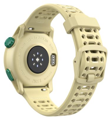 Coros Pace 3 GPS-Uhr Silikonarmband Mist Yellow