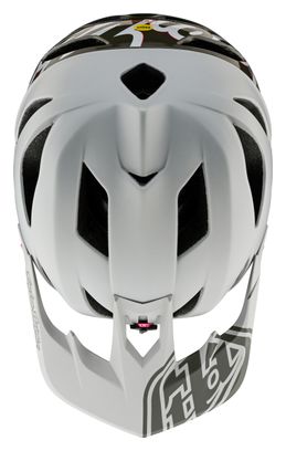 Casque Intégral Troy Lee Designs Stage Mips Signature Gris