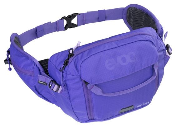Evoc Hip Pack 3L Hydro Riem + 1,5L Waterzak Paars