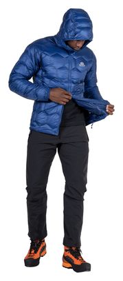 Mountain Equipment Xenith Hooded Down Jacket for Men, Blue