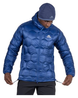 Mountain Equipment Xenith Hooded Down Jacket for Men, Blue