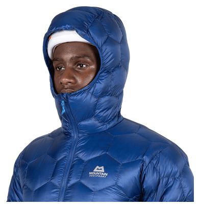 Mountain Equipment Xenith Hooded Down Jacket for Men, Blue