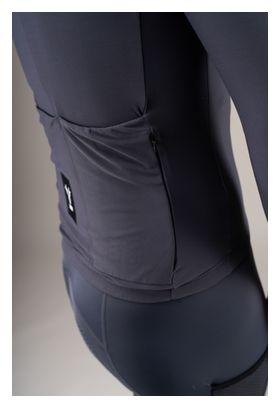 LeBram Off-Road Mid-Season Long-Sleeve Jersey, Titanium Gray