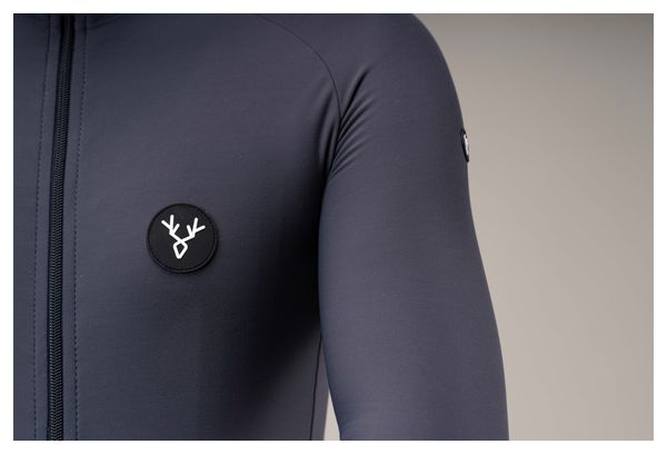 LeBram Off-Road Mid-Season Long-Sleeve Jersey, Titanium Gray