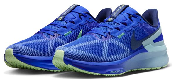 Chaussures Running Nike Structure 25 Bleu/Vert Homme