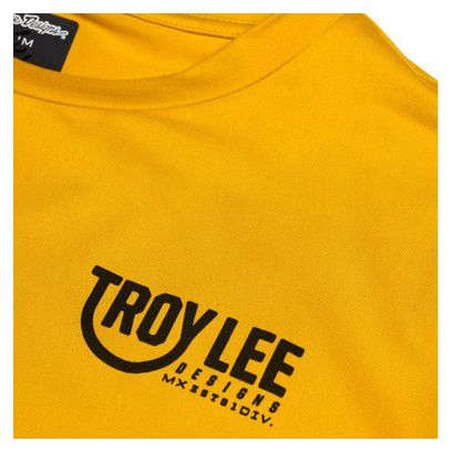 Maillot Manches Longues Troy Lee Designs Ruckus Ride Jaune
