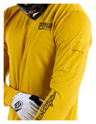 Maillot Manches Longues Troy Lee Designs Ruckus Ride Jaune