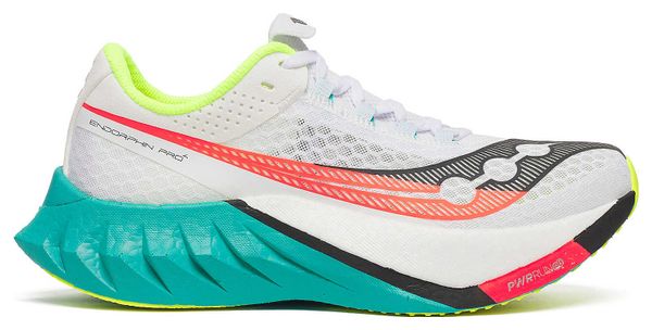 Saucony Endorphin Pro 4 hardloopschoenen wit/veelkleurig dames