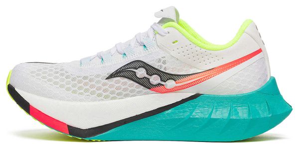 Saucony Endorphin Pro 4 hardloopschoenen wit/veelkleurig dames